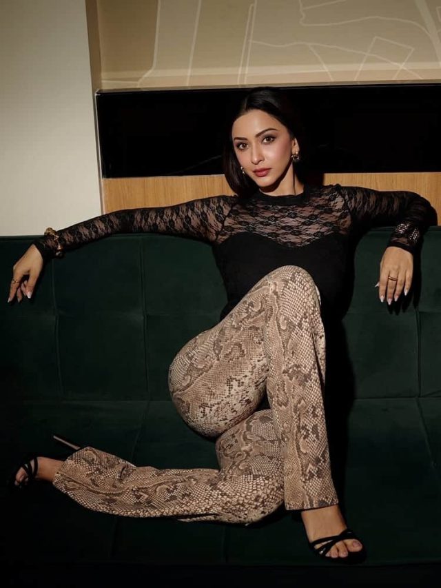 નવા લૂકમાં ઈશાન્યા હોટ ફિગરને ફ્લોન્ટ કરતી જોવા મળી