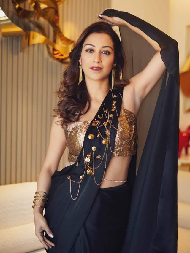 ટીવી એક્ટ્રેસ સુનૈના ફોજદાર તેણે બ્લેક સાડીમાં અને સ્ટાઈલિશ બ્લાઉઝ સાથે ફોટોશૂટ કરાવ્યું છે