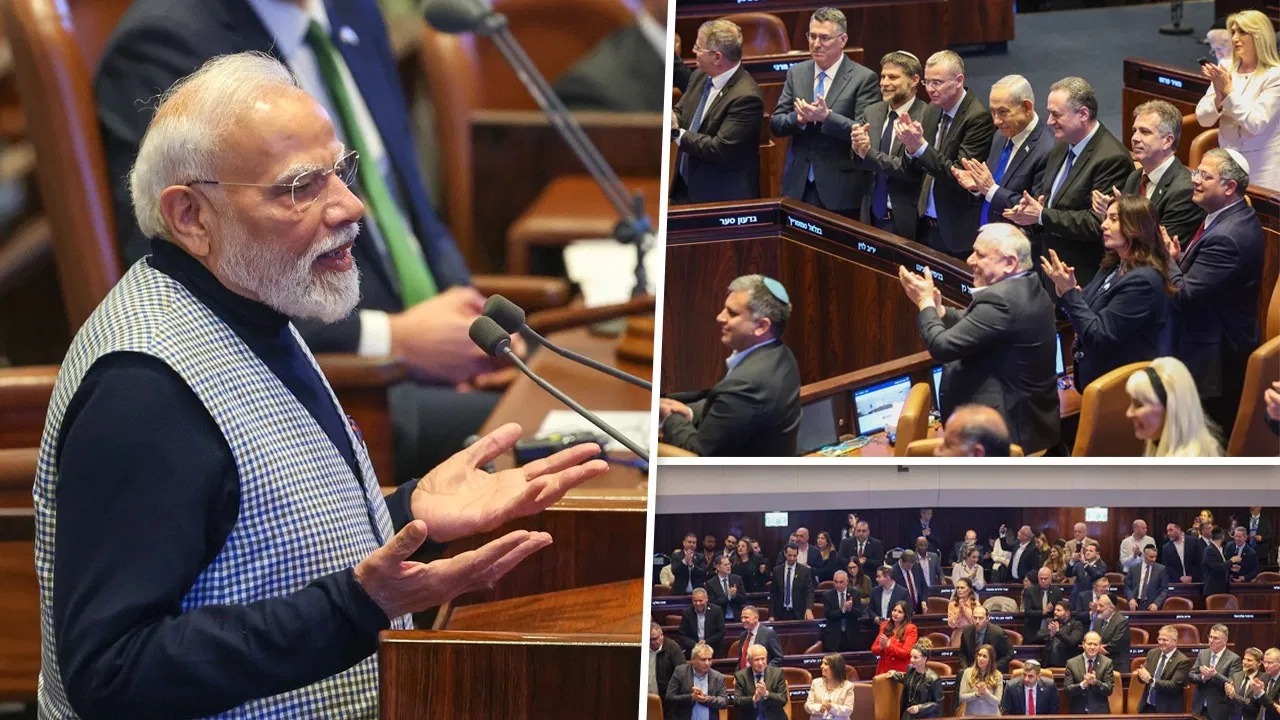 israel: પ્રધાનમંત્રીના ભાષણ પછી ઇઝરાયલી સાંસદોએ ગૃહમાં “મોદી, મોદી!” ના નારા લગાવીને આનંદ વ્યક્ત કર્યો