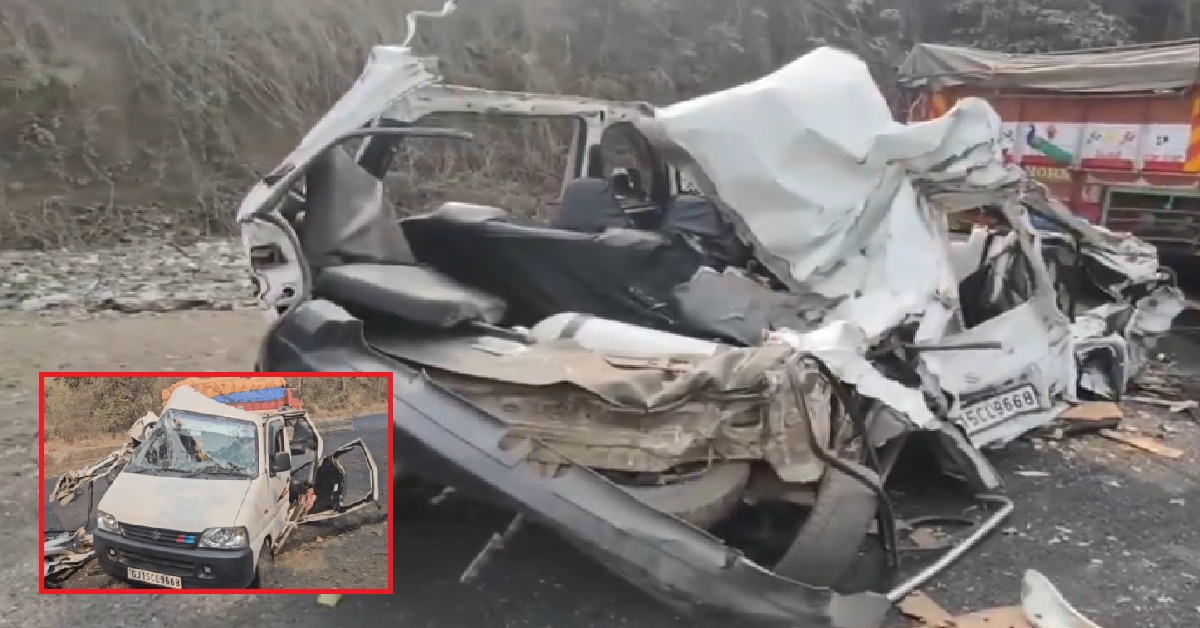 Gujaratમાં ભયાનક માર્ગ અકસ્માતમાં 7 લોકોના મોત, બે ઘાયલ; લગ્નમાં હાજરી આપવા જઈ રહ્યો હતો પરિવાર