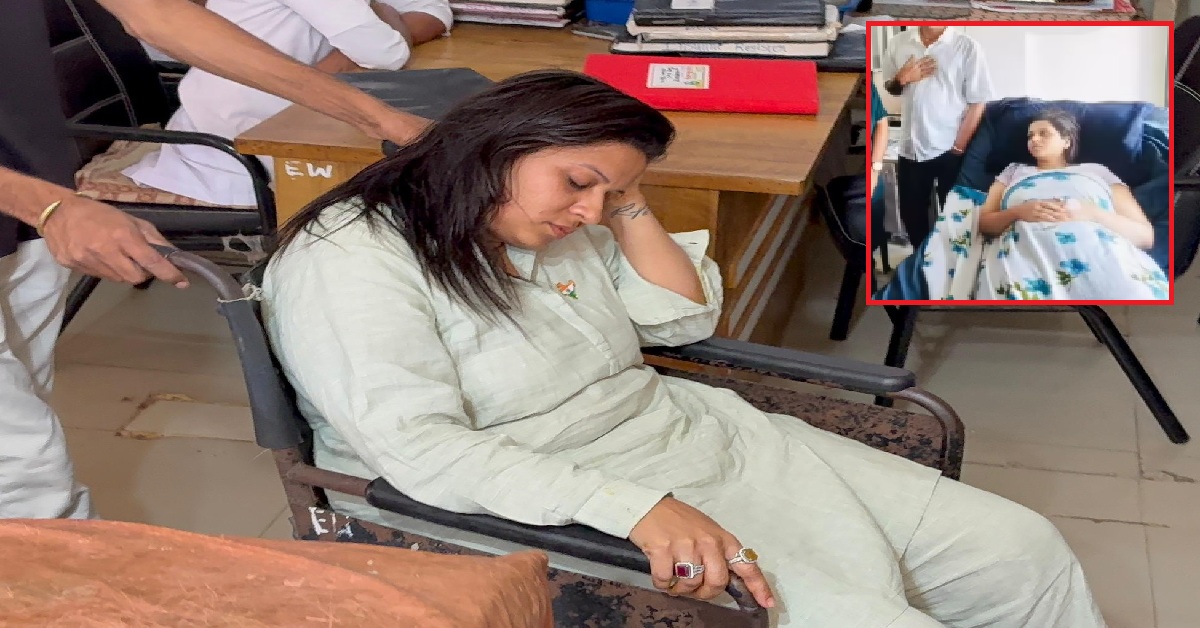 Gujaratમાં AAPની મહિલા નેતા જિગીષા પટેલ પર હુમલો, ગાંધીનગરમાં ધારાસભ્યોએ કર્યો વિરોધ