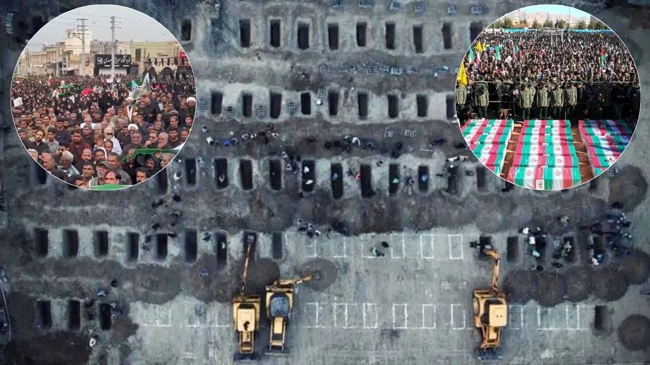 iran: આ દ્રશ્ય તમને રડાવી દેશે: શબપેટીઓમાં છોકરીઓના મૃતદેહ, અંતિમ સંસ્કારમાં મોટી ભીડ… તેઓ તેમના ગણવેશમાં શાળાએ ગયા હતા અને કફન પહેરીને વિદાય