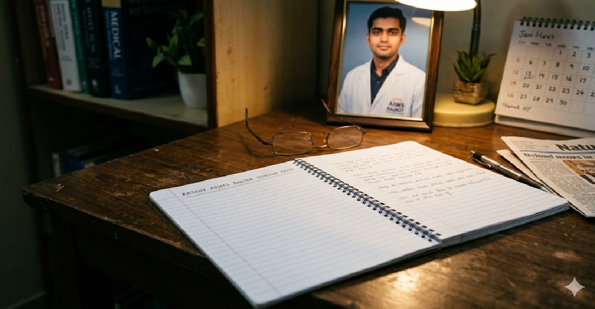 Rajkot: 17 પાનાની સુસાઇડ નોટમાં રહસ્યો ખુલ્યા, પાંચ સાથીદારોની ધરપકડ… AIIMSના ડોક્ટરે ટ્રેન આગળ કૂદીને કરી હતી આત્મહત્યા