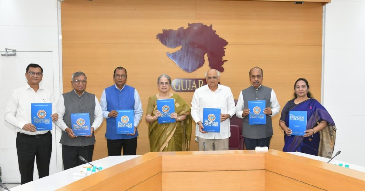 CM Bhupendra Patelને રાજ્યમાં સમાન નાગરીક સંહિતાનો ડ્રાફ્ટ અહેવાલ સોંપવામા આવ્યો