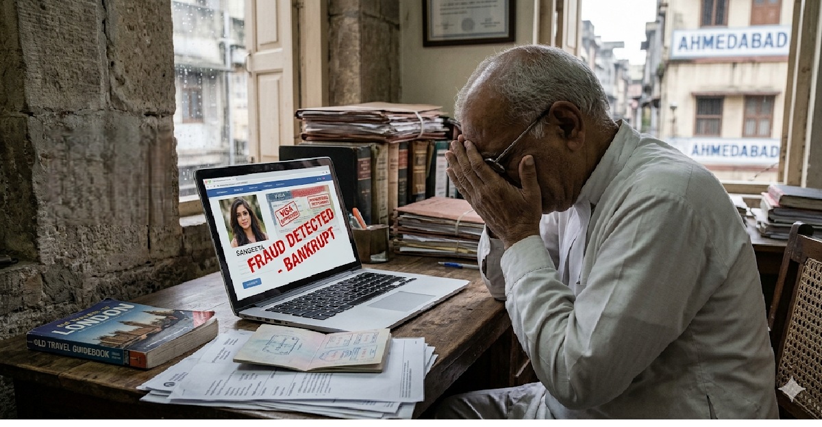 Ahmedabad: પ્રેમ, લગ્ન અને વિદેશમાં સ્થાયી થવાની લાલચ… સાયબર છેતરપિંડી કરનારાઓએ 70 વર્ષના વકીલને બનાવ્યો નાદાર