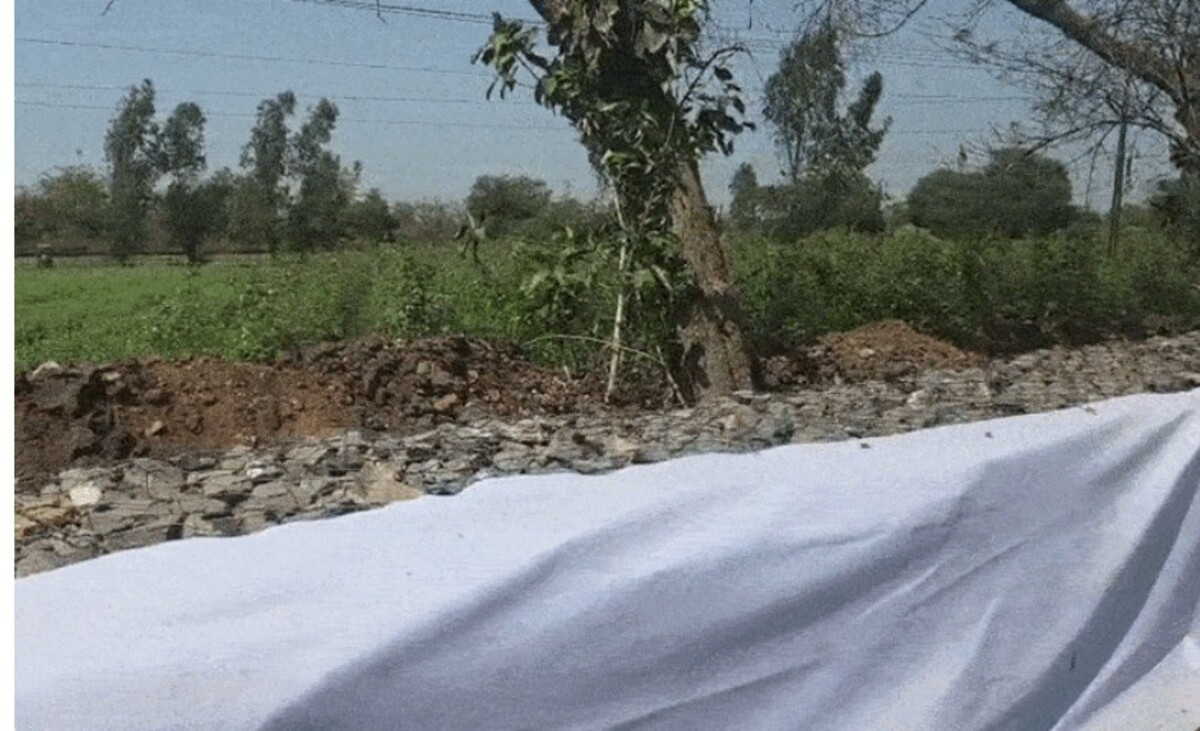 Naswadi: રાષ્ટ્રીય ધોરીમાર્ગ 56 પર ચાલી રહેલ બાંધકામ ખેડૂતો માટે આફત બની ગયું છે, રક્ષણાત્મક દિવાલના નિર્માણને કારણે ખેતરો તરફ જતા રસ્તાઓ બંધ થઈ ગયા