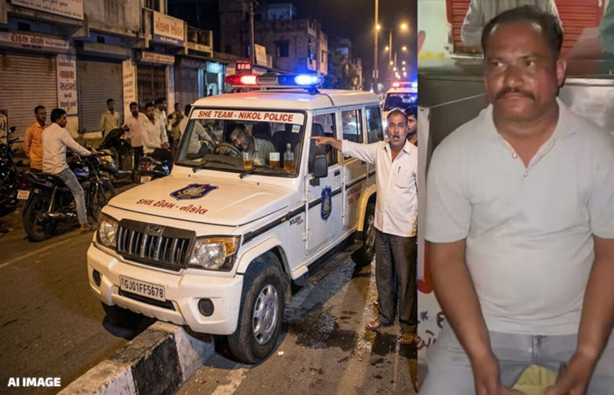 Ahmedabad: ‘SHE’ ટીમના ડ્રાઇવરની અમદાવાદમાં ધરપકડ, તે નશામાં હતો અને તેને પોલીસ જીપને ડિવાઇડર પર ચઢાવી દીધી હતી