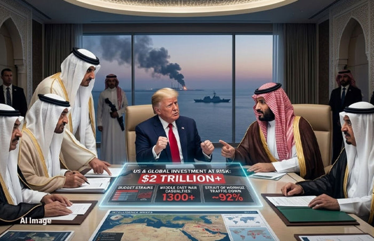 Iran vs Israel-US war updates: ટ્મ્પને યુદ્ધ ભારે પડ્યું…ગલ્ફ દેશો યુએસ રોકાણોમાં $2 ટ્રિલિયન પાછા ખેંચવાની તૈયારીમાં