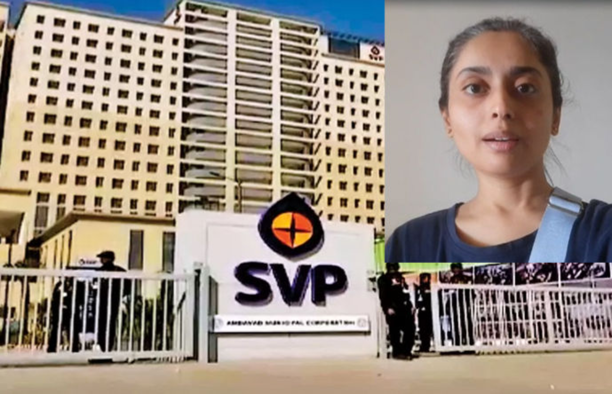 Ahmedabad: SVP હોસ્પિટલમાં ઘોર બેદરકારીના આરોપ, વીડિયો બનાવનાર યુવતીની માતાનું મોત