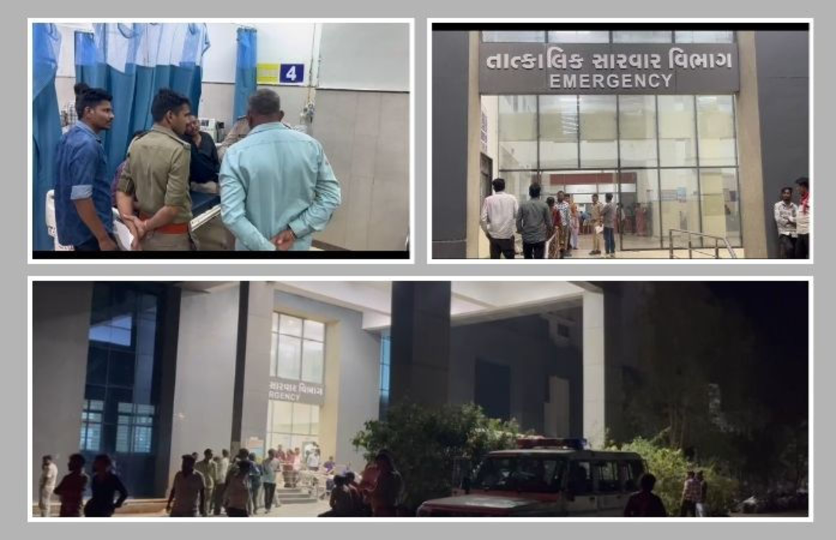 Himmatnagar: કઠવાડિયા ગામમાં રસ્તાના વિવાદમાં થયેલી લોહિયાળ અથડામણમાં 15 લોકોના ટોળાએ એક યુવાનની હત્યા કરી નાખી.