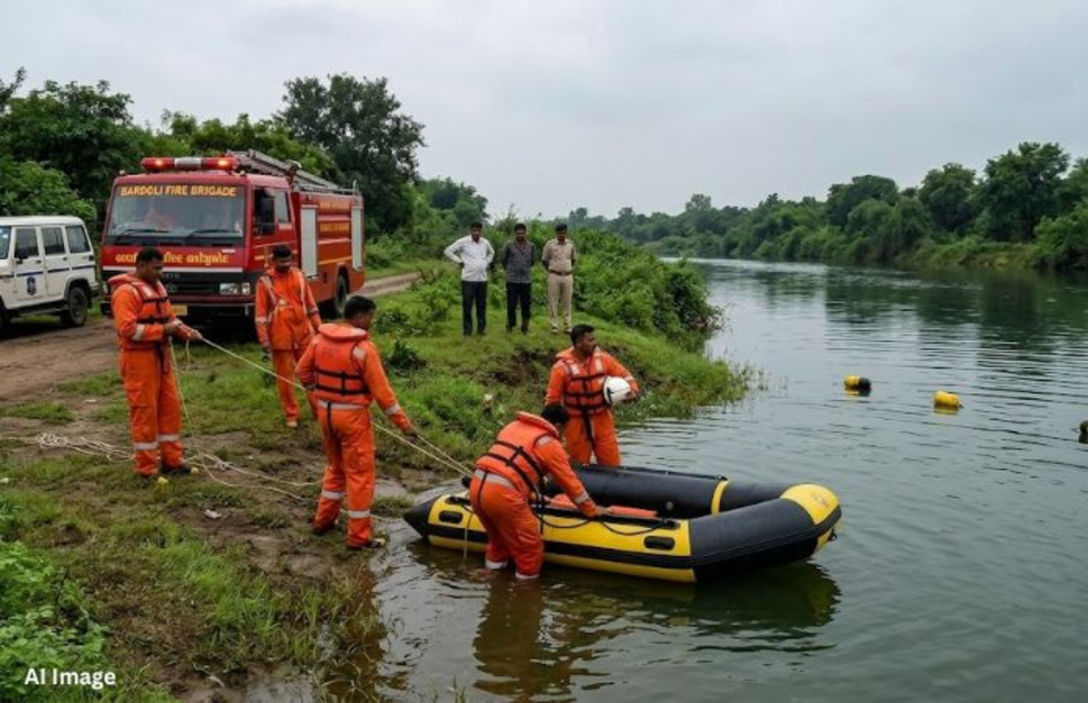 Surat: બારડોલીના ઉત્તરા ગામમાં દુઃખદ ઘટના, મીંઢોળા નદીમાં નહાવા જતાં બે યુવાનો ડૂબી ગયા