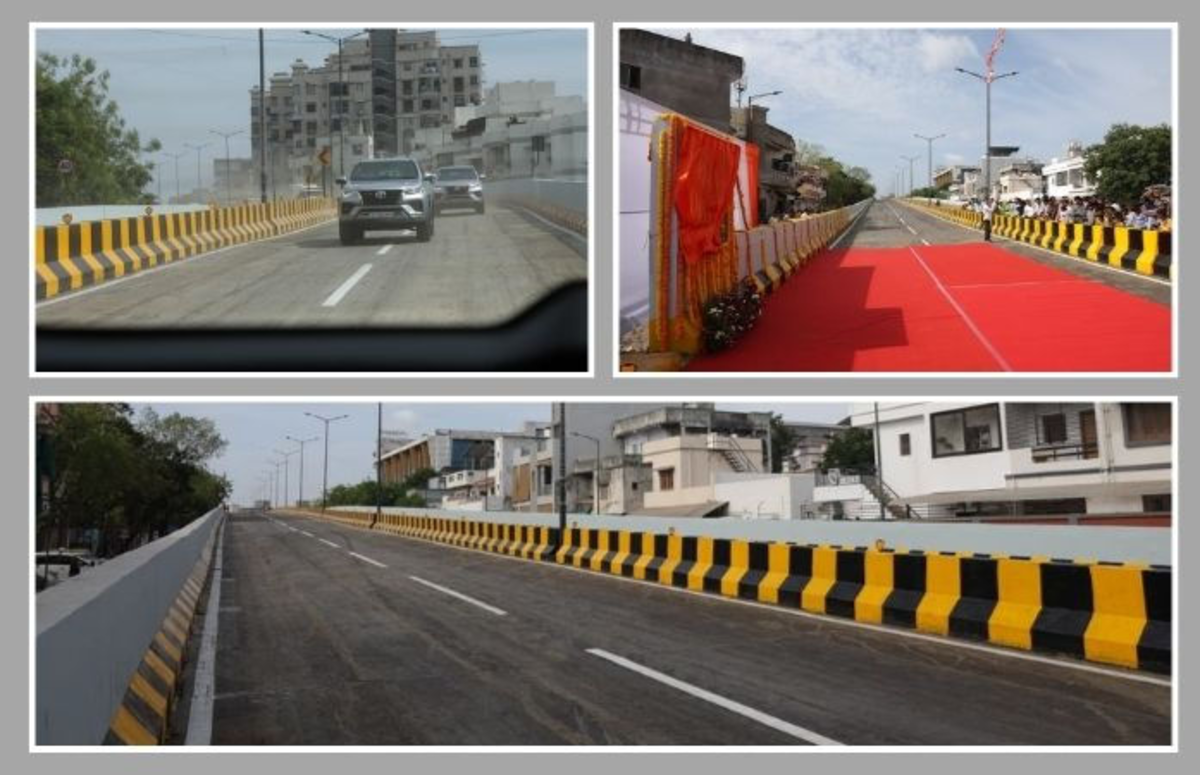 Ahmedabad: સતાધાર ચાર રસ્તા પર નવા બનેલા ફ્લાયઓવરનું ઉદ્ઘાટન, વાહનચાલકોને ટ્રાફિકની સમસ્યામાંથી રાહત મળી