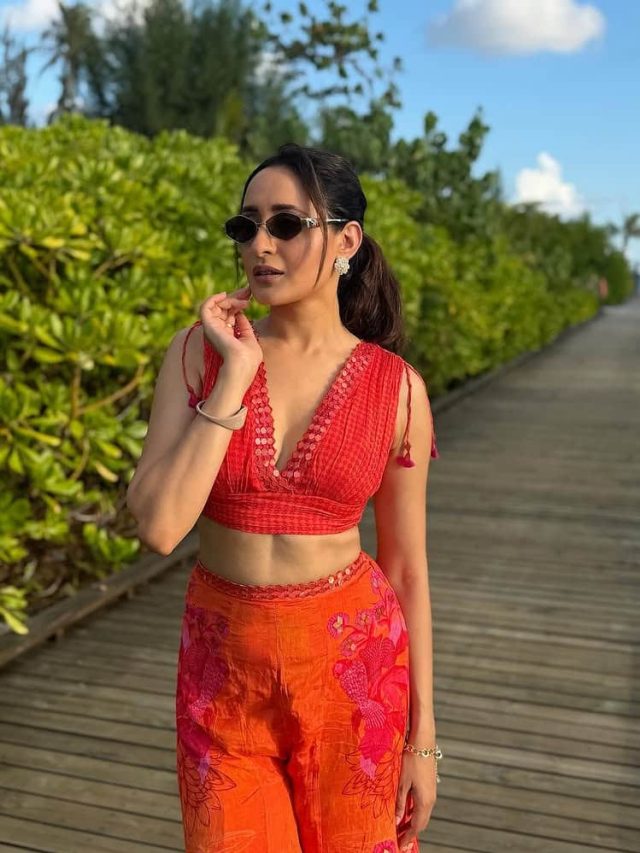 પ્રજ્ઞા રેડ આઉટફીટમાં ચાહકો આંખનો પલકારો માર્યા વિના તસવીરો જોઈ રહ્યા છે