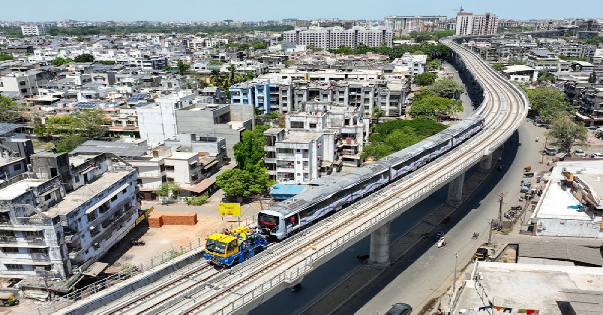 Suratમાં ટૂંક સમયમાં મેટ્રો દોડશે, ડ્રીમ સિટી અને અલ્થાન વચ્ચે ટ્રાયલ રન શરૂ