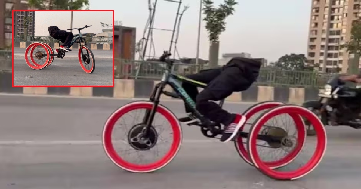 Suratના રસ્તાઓ પર દોડી ભૂતિયા સાયકલ… AI ટેકનોલોજીથી ચાલતી આ અનોખી ડ્રાઇવરલેસ સવારીએ બધાને કર્યા આશ્ચર્યચકિત