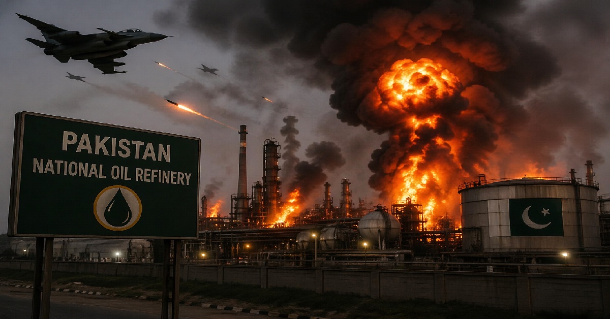 Pakistanની રાષ્ટ્રીય તેલ રિફાઇનરી પર થયો મોટો હુમલો, અજાણ્યા લોકોએ કર્યો આડેધડ ગોળીબાર