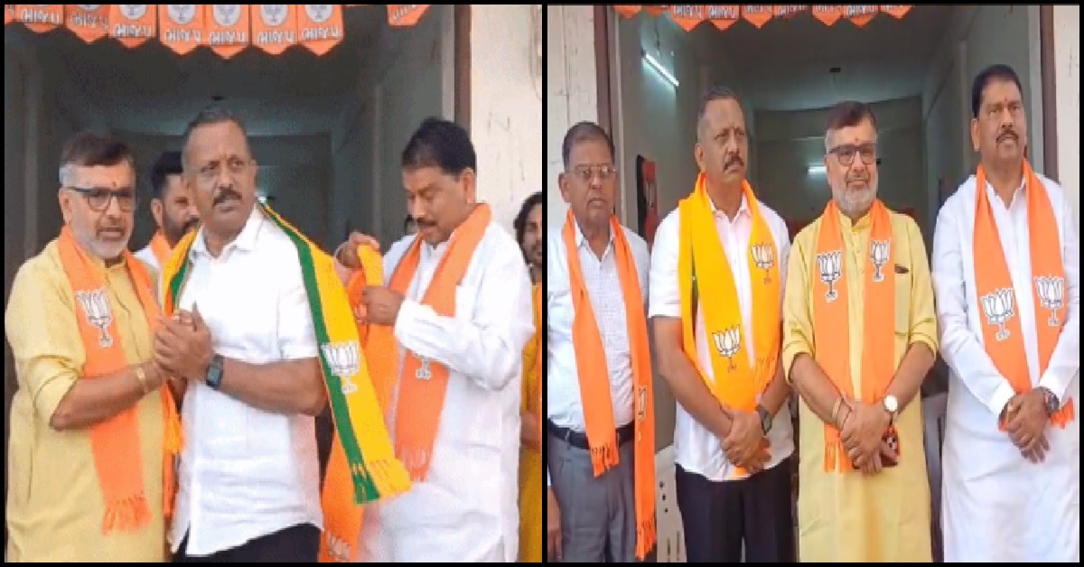 Gujarat ચૂંટણી પહેલા એક IPS અધિકારી VRS લઈને ભાજપમાં જોડાયા, AAPના એક નેતાએ પણ બદલી નાખ્યો પક્ષ