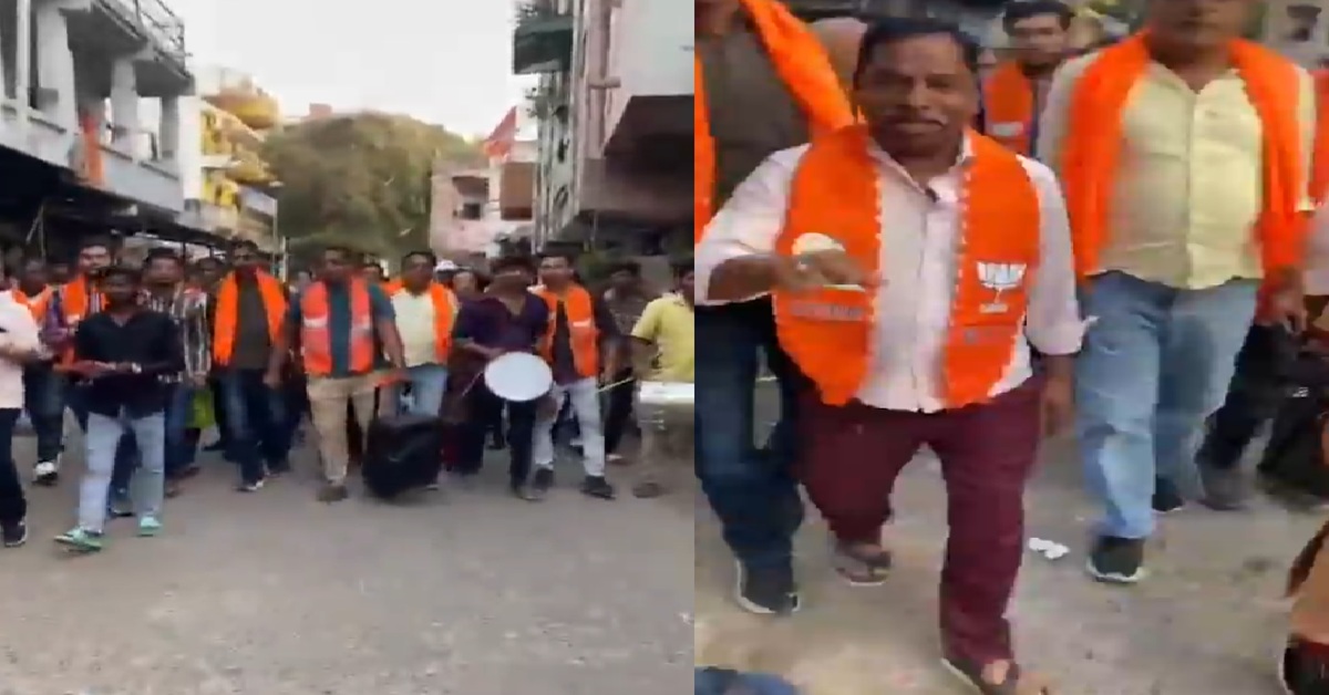 ઢોલ-નગારા સાથે પ્રચાર કરવા ગયેલા નેતાઓનો Ahmedabadમાં વિરોધ, વીડિયો થયો વાયુવેગે વાયરલ