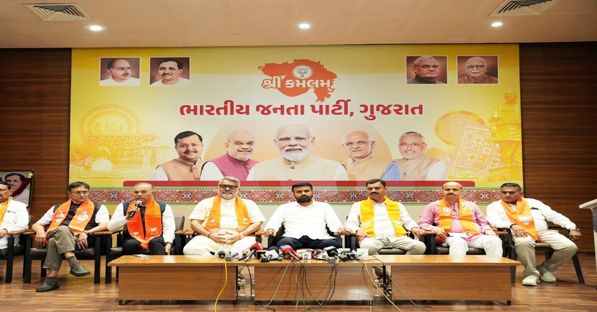 Gujarat ન.પાની ચૂંટણીમાં મતદાન પહેલા જ ભાજપની હેટ્રિક, ત્રણ નગરપાલિકાઓમાં બહુમતી