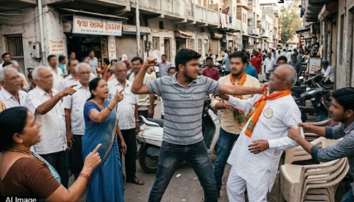 Ahmedabad: સરસપુરમાં યુવાનોએ ભાજપ કાર્યકર સાથે દુર્વ્યવહાર કર્યો, હાથીજણમાં પણ હિંસક વિરોધ પ્રદર્શન થયા.