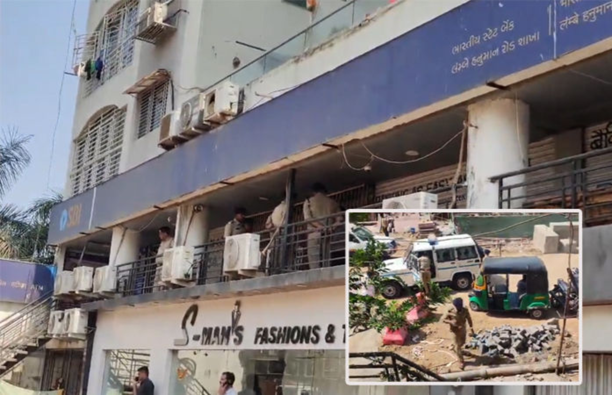 SBI Bank Robbery: વરાછામાં ચાર સશસ્ત્ર લૂંટારુઓએ SBI બેંક લૂંટી લીધી અને બંદૂકની અણીએ 50 લાખ રૂપિયા લઈને ફરાર