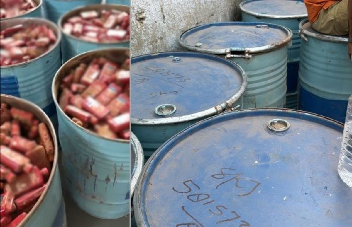 Ahmedabad: ગેરકાયદેસર દારૂના દાણચોરોની નવી યુક્તિ નિષ્ફળ, કેમિકલ બેરલમાં છુપાવેલો 10 લાખ રૂપિયાનો વિદેશી દારૂ જપ્ત