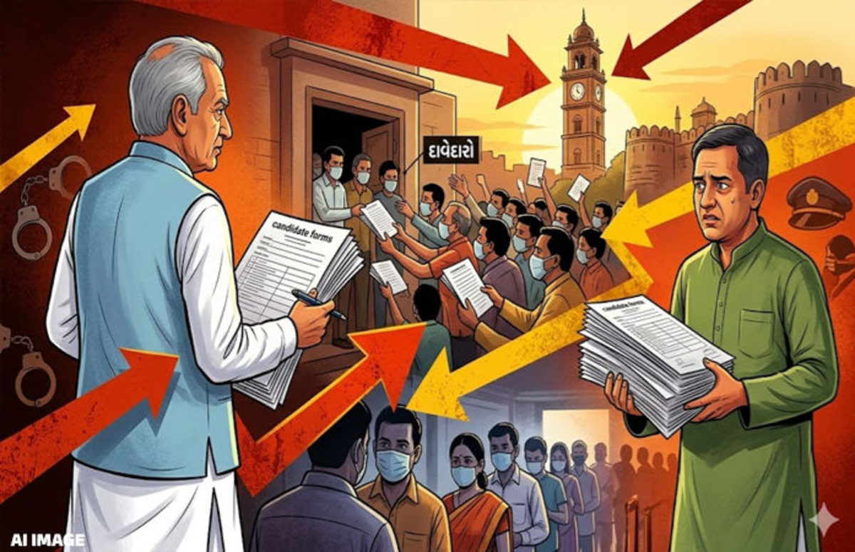 Mehsana: મ્યુનિસિપલ કોર્પોરેશનમાં ભાજપ અને કોંગ્રેસ બંને પક્ષોના 800 થી વધુ ઉમેદવારો મેદાનમાં, બંને પક્ષોમાં ભારે મથામણ