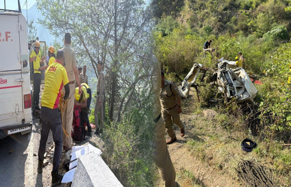 Uttarakhand: ટિહરીમાં પિકઅપ વાન ઊંડી ખીણમાં પડતાં 8 લોકોના મોત, બચાવ કામગીરી ચાલુ