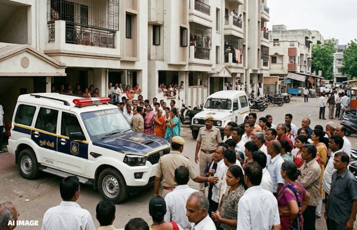 Ahmedabad: મેમનગરના એમ્પાયર ફ્લેટમાં એક વૃદ્ધનો લોહીથી લથપથ મૃતદેહ મળી આવતા સનસનાટી ફેલાઈ ગઈ, હત્યાની શંકા