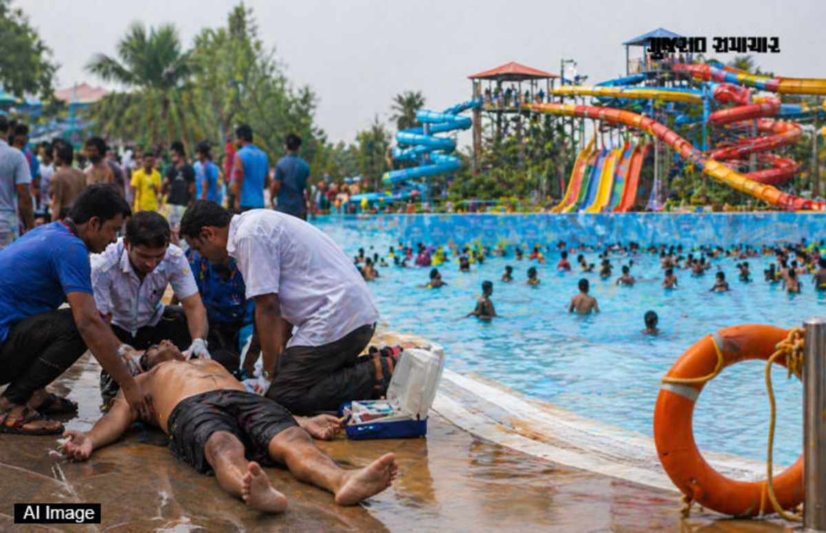 Delhi: વોટર પાર્કની મજા શોકમાં ફેરવાઈ, ‘વિશાળ મોજા’ની ઝપેટમાં આવતા 21 વર્ષીય યુવકનું મોત, પરિવારે ગંભીર આરોપ લગાવ્યા