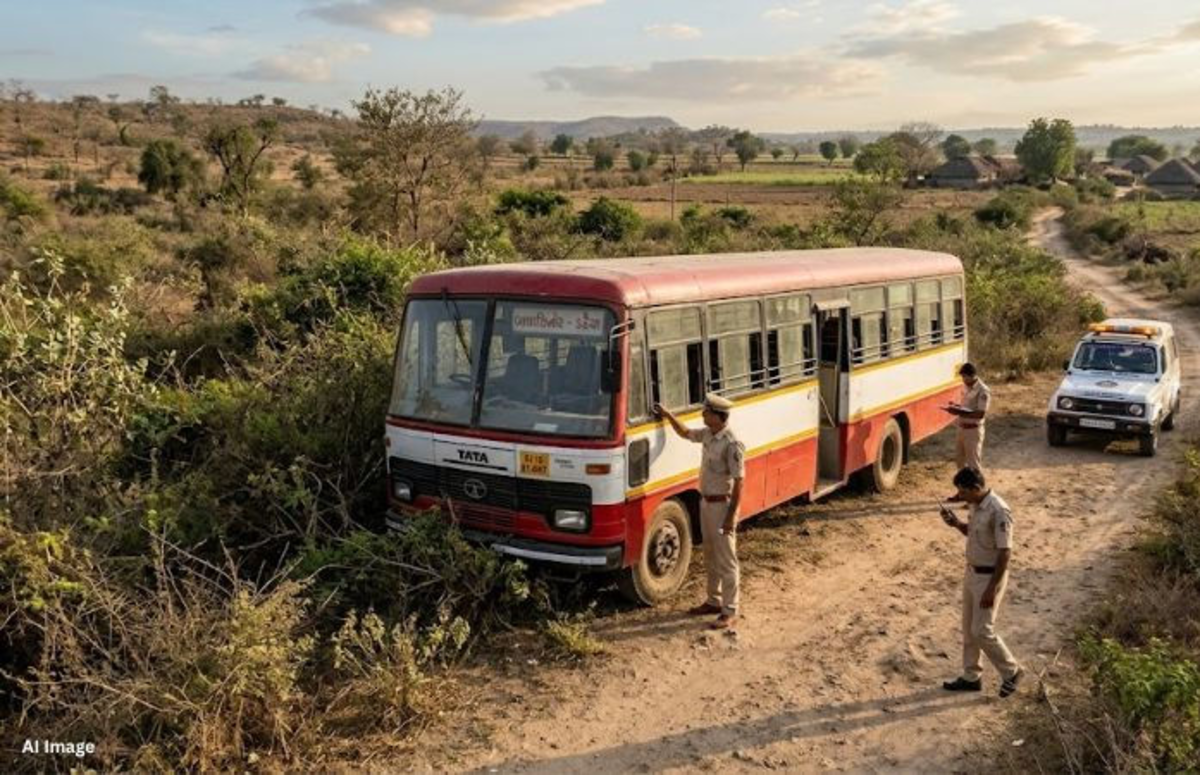 Mahisagar: સલામત મુસાફરી, અસુરક્ષિત બસ સ્ટેન્ડ, બાલાસિનોર એસટી ડેપોમાંથી આખી બસ ચોરાઈ ગઈ