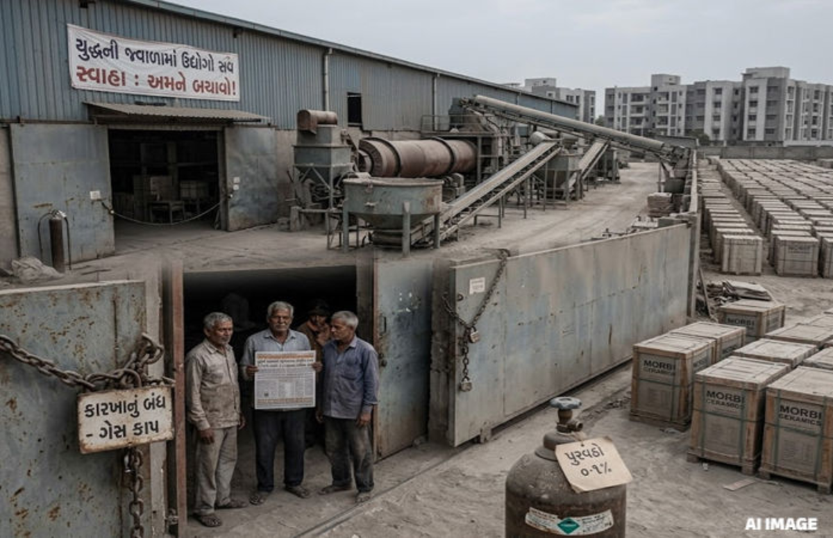 Gujarat: ગુજરાતના ઉદ્યોગો યુદ્ધની આગમાં સળગી રહ્યા છે, 1212 ઉદ્યોગો બંધ છે, 28000 આંશિક રીતે પ્રભાવિત છે, સરકારનું વાહિયાત બહાનું