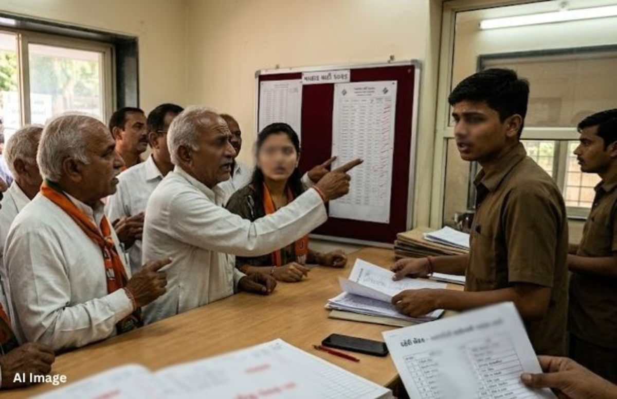 Valsad: મતદાર યાદીમાંથી ભાજપના ઉમેદવારોના નામ ગાયબ છે! સિસ્ટમમાં ખામી