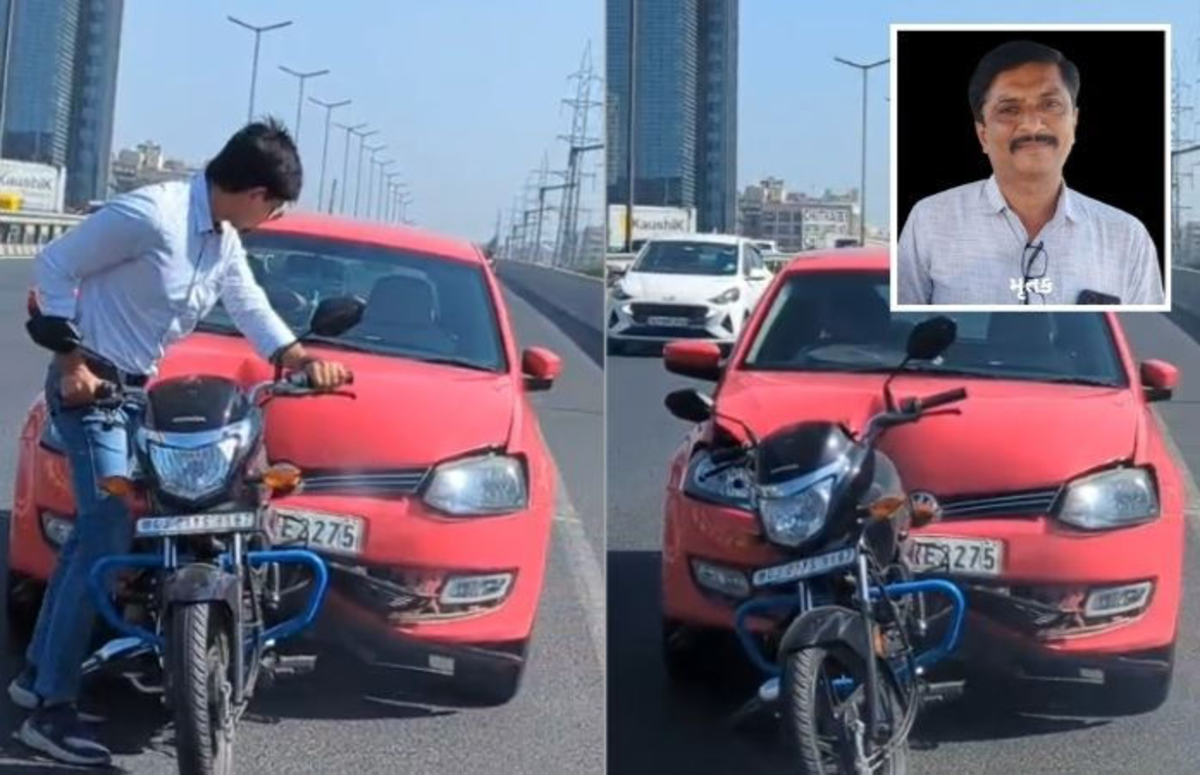 Ahmedabad: પકવાન બ્રિજ પર હિટ એન્ડ રનની ઘટનામાં સાત દિવસની સારવાર બાદ બાઇક સવારનું મોત