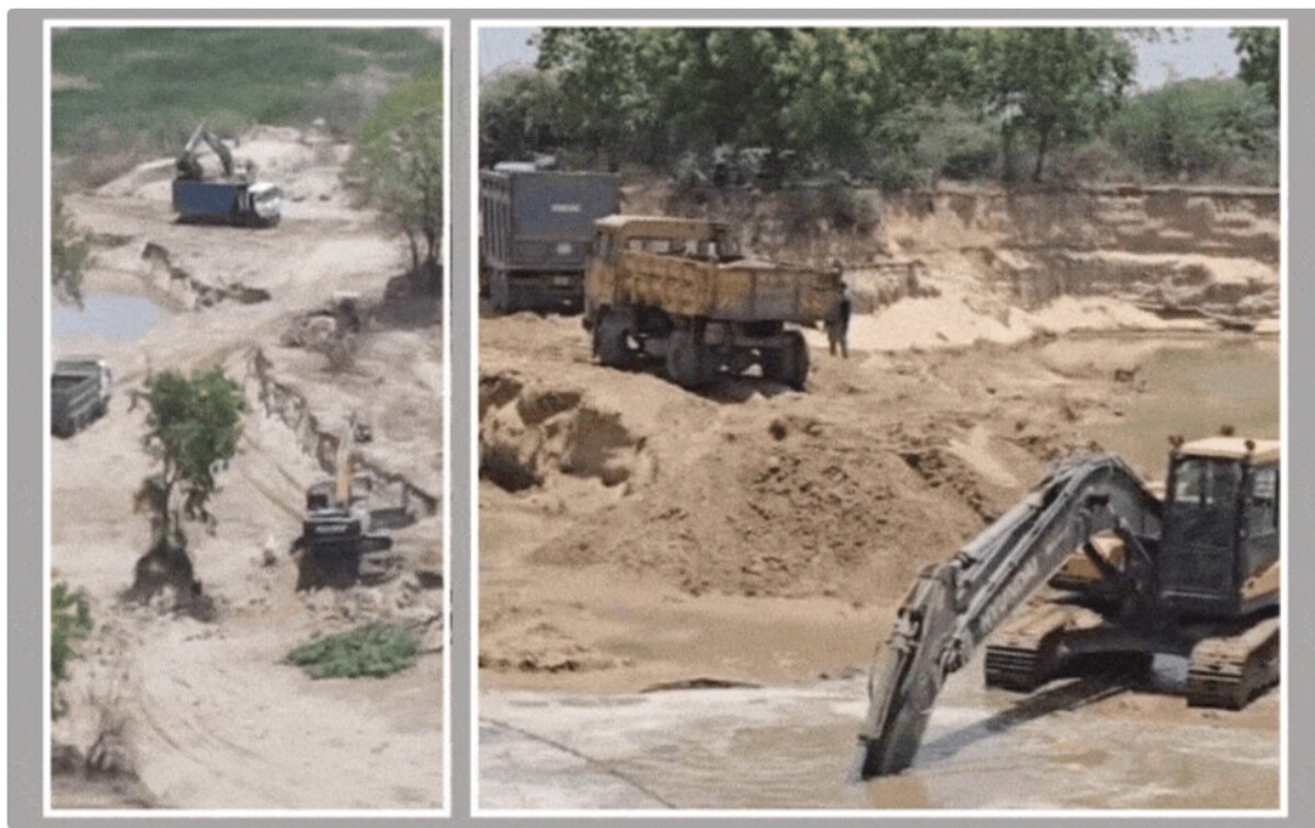 Jamnagar: લાલપુરના બાબરિયા ગામમાં ગેરકાયદેસર ખનીજ ચોરી સામે દરોડો, 3 પથ્થર કાઢવાના મશીનો જપ્ત