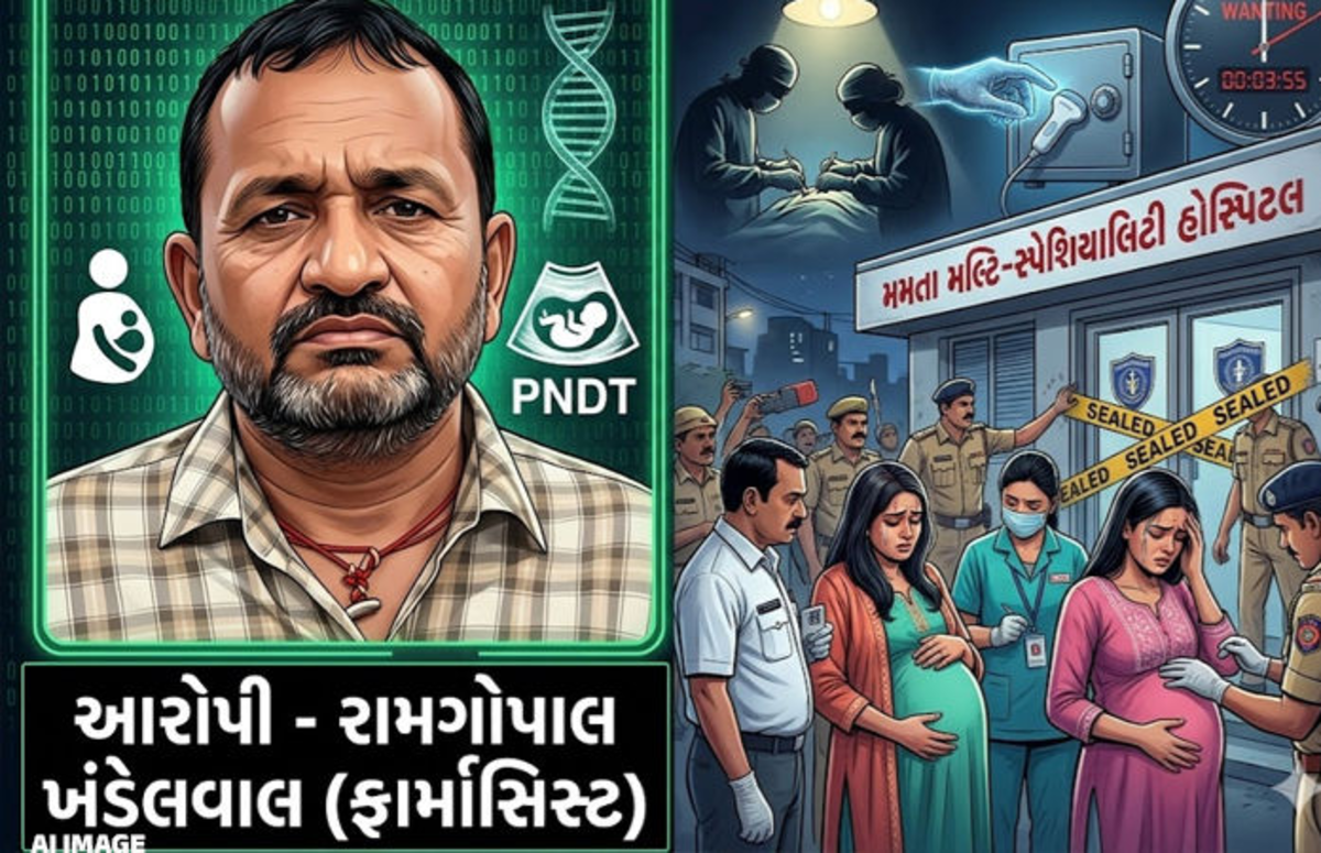 Surat: ગેરકાયદે ગર્ભપાત રેકેટનો પર્દાફાશ, ફાર્માસિસ્ટની ધરપકડ, હોસ્પિટલ સીલ