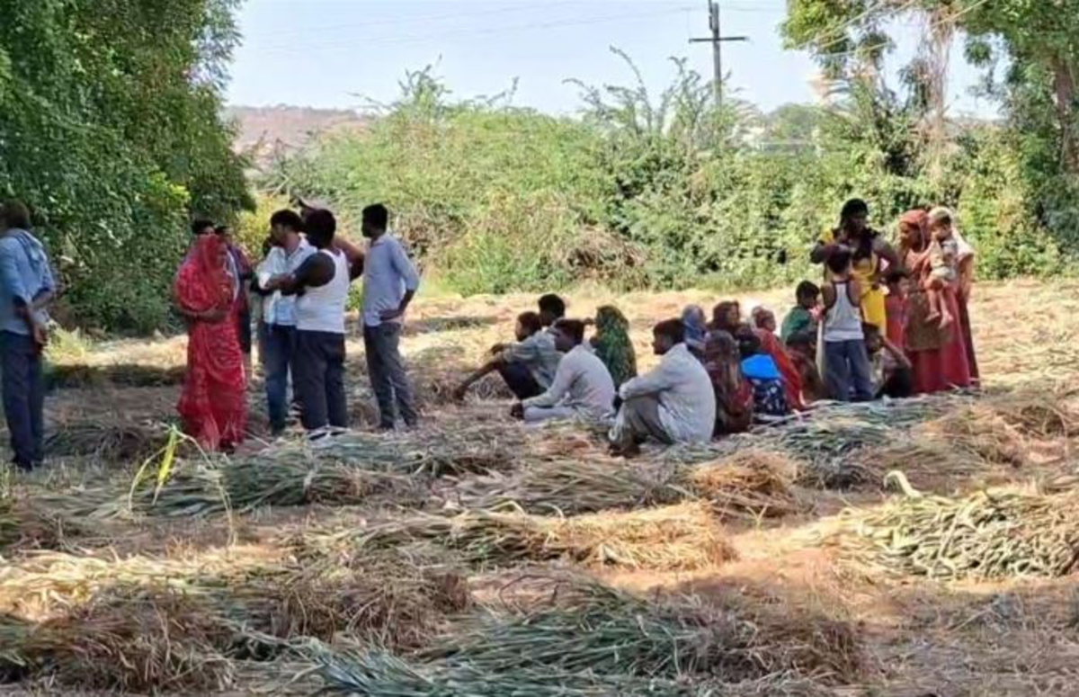 Sabarkantha: ખેડબ્રહ્મામાં નદી કિનારે આવેલા ખેતરમાં એક યુવક અને યુવતીના મૃતદેહ ઝાડ પર લટકતા મળી આવ્યા
