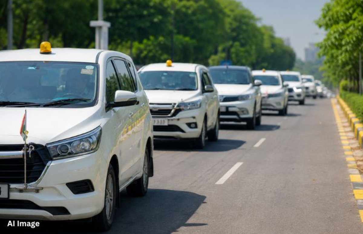 Ahmedabad: કારપૂલિંગ નોટિફિકેશનનો ફિયાસ્કો, મંત્રીઓના કાર કાફલા અકબંધ રહેવાથી સરકારના કરકસર પ્રત્યેના દંભનો પર્દાફાશ