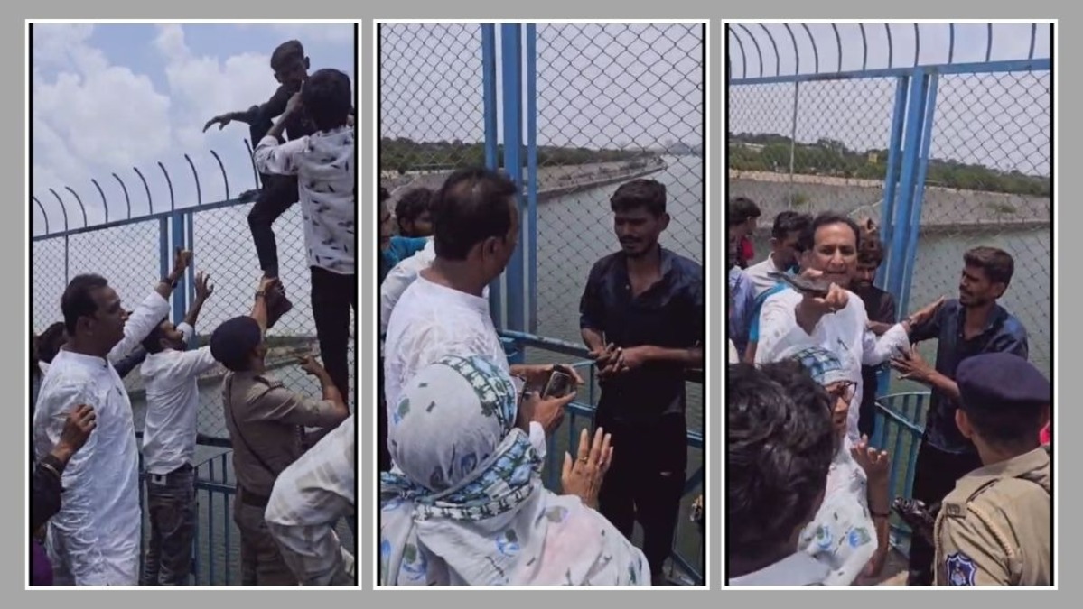 Ahmedabad: દધીચી પુલ પરથી સાબરમતી નદીમાં કૂદવાનો પ્રયાસ કરતા યુવક માટે ધારાસભ્ય ‘દેવદૂત’ બન્યા!