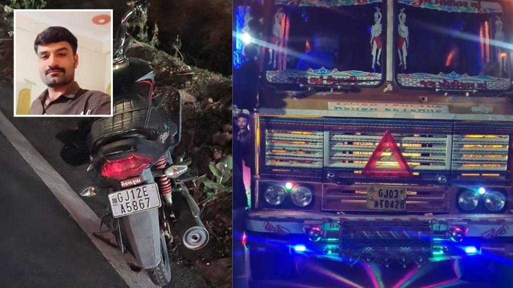 Amreli: બાબરા નજીક હાઇવે પર ટ્રક અને બાઇક વચ્ચે ભયાનક અકસ્માત, યુવાનનું ઘટનાસ્થળે જ મોત
