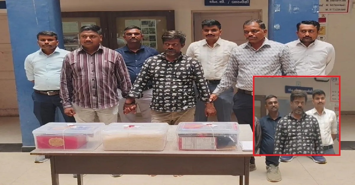 Ahmedabadમાં 14 કરોડ રૂપિયાના એમડી ડ્રગ્સ સાથે એકની ધરપકડ, અત્યાર સુધીની સૌથી મોટી જપ્તી