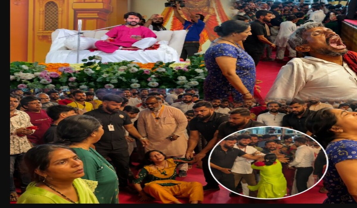 Rajkot: રાજકોટમાં બાબા બાગેશ્વર ફરી એકવાર વિવાદમાં, દિવ્ય દરબારમાં એક મહિલાઓનો ધૂણતો વીડિયો વાયરલ