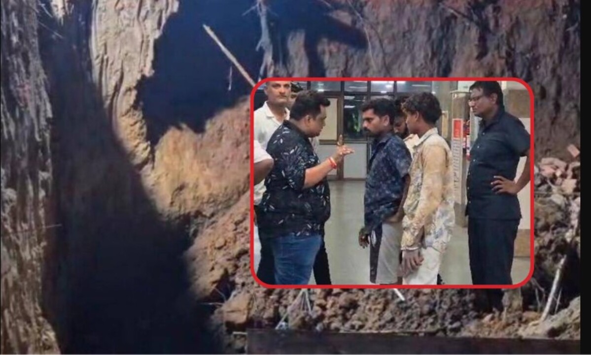 Vadodara: બાંધકામ સ્થળે ભયાનક અકસ્માત, ભૂસ્ખલનમાં બે કામદારો દટાયા, પોલીસે તપાસ શરૂ કરી