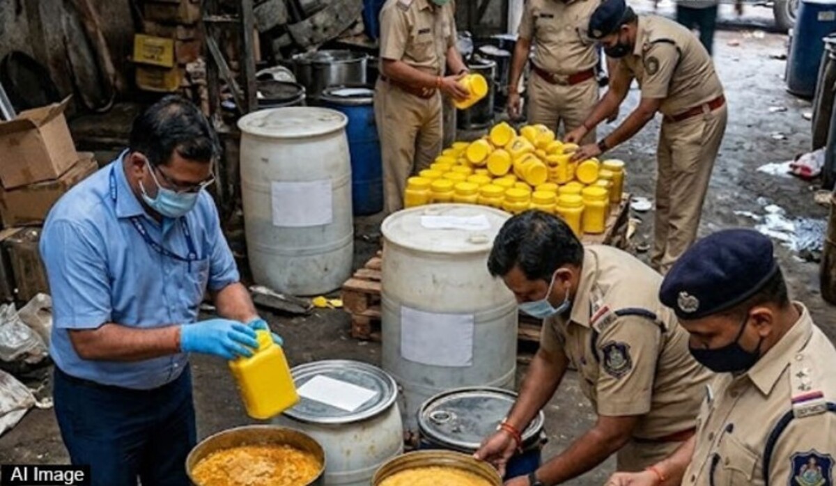 Ahmedabad: AMC દ્વારા ફેક્ટરીને સીલ કરવામાં આવેલા દરોડામાં સતત બીજા દિવસે 452 લિટર શંકાસ્પદ ઘી જપ્ત કરાયું