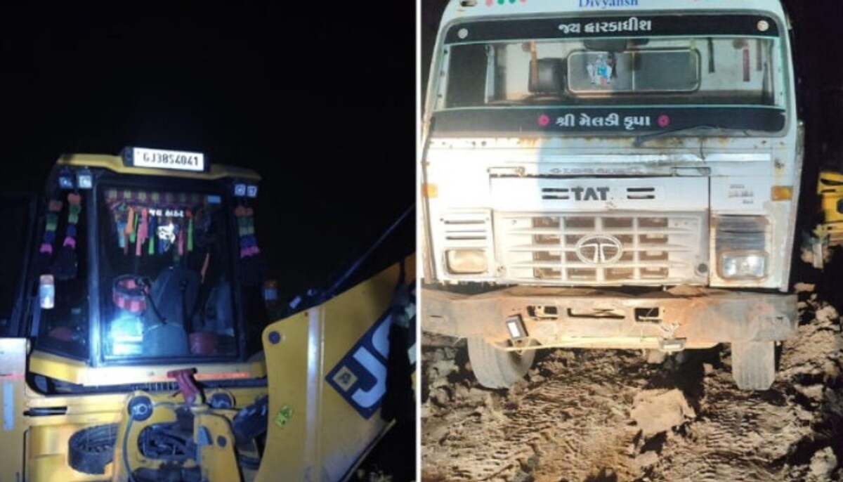 Ahmedabad: ખાણ અને ખનીજ વિભાગે બાવળામાં ભૂમાફિયાઓ પર દરોડા પાડ્યા, 1.40 કરોડ રૂપિયાની કિંમતી વસ્તુઓ જપ્ત