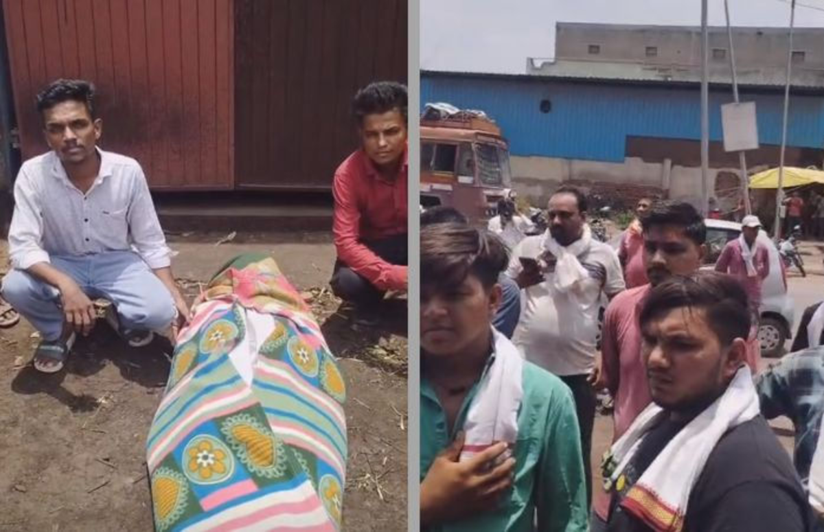 Ahmedabad: નરોડા GIDCમાં આગની ઘટનામાં એક કામદારનું મોત, પરિવારના સભ્યો મૃતદેહ લઈને કંપની પહોંચ્યા, ન્યાયની માંગ કરી
