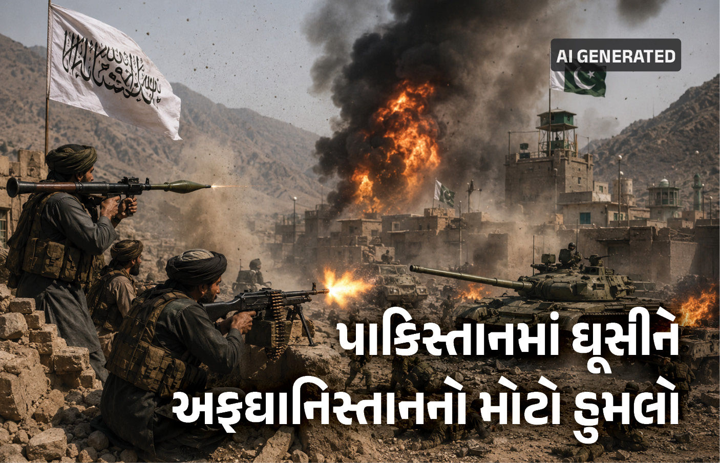 drone strikes: અફઘાનિસ્તાને પાકિસ્તાન પર હુમલો કર્યો, તાલિબાને ડ્રોન હુમલામાં ISIS આતંકવાદી ઠેકાણાઓનો નાશ કરવાનો દાવો કર્યો