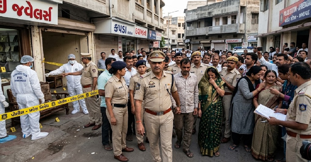 Gandhi Nagar: બ્લેકમેલના આરોપ બાદ દંપતીએ લીધું કડક પગલું? યુવકને મોતને ઘાટ ઉતાર્યો