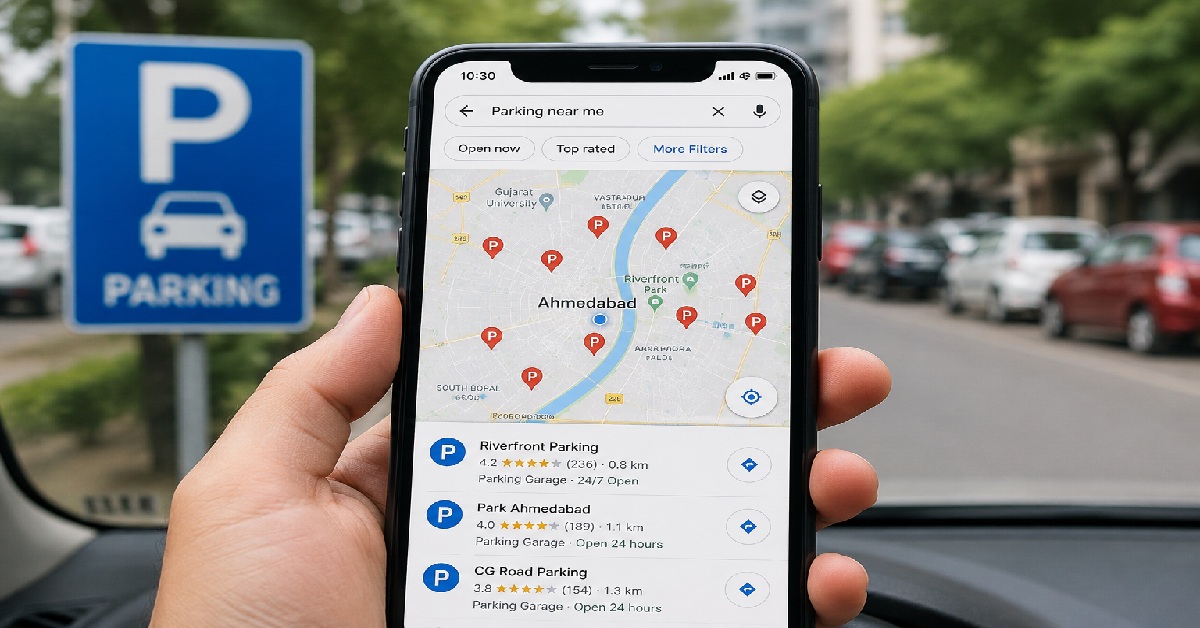 Ahmedabad: હવે પાર્કિંગ શોધવા નહીં ભટકવું પડે, Google Maps બતાવશે નજીકની જગ્યા