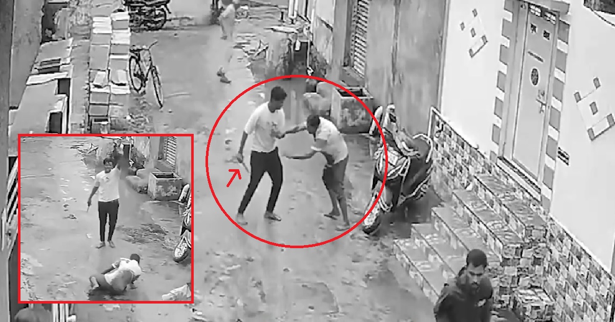 Rajkot: મેં કંઈ નથી કર્યું…ચીસો પાડતો રહ્યો માતાના લિવ-ઇન પાર્ટનર, દીકરાએ રસ્તા વચ્ચે માર્યા છરીના ઘા